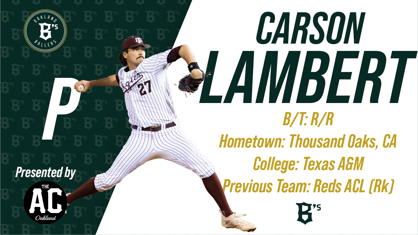 Ballers Sign RHP Carson Lambert