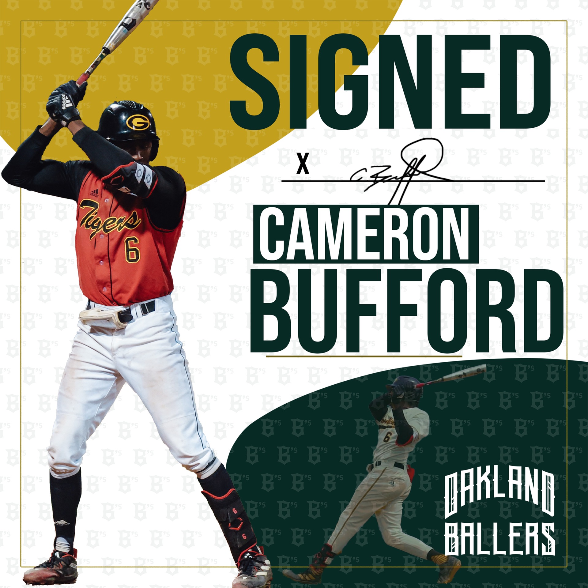 Oakland Signs Home Run King Bufford